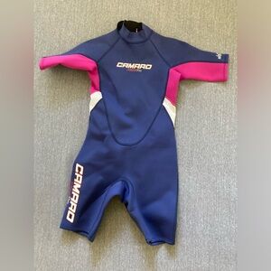 Camaro JuniorPro Neoprene Kids Shorty Spring Wetsuit Size 152
